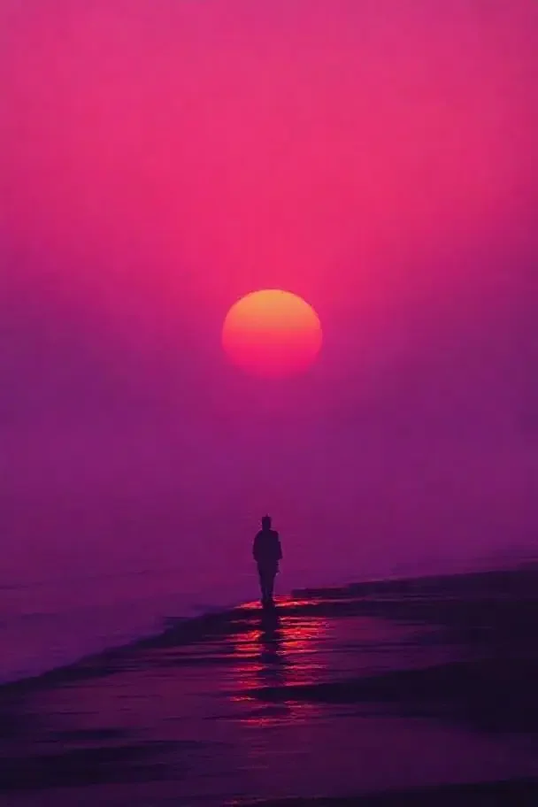 紫色海岸